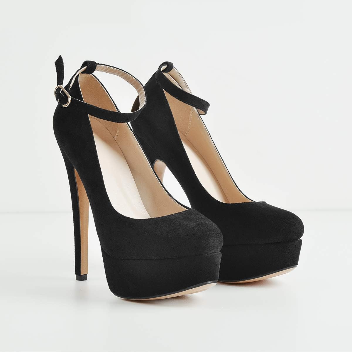 Women's Double Platform Stiletto High Heel Pumps - Image 2